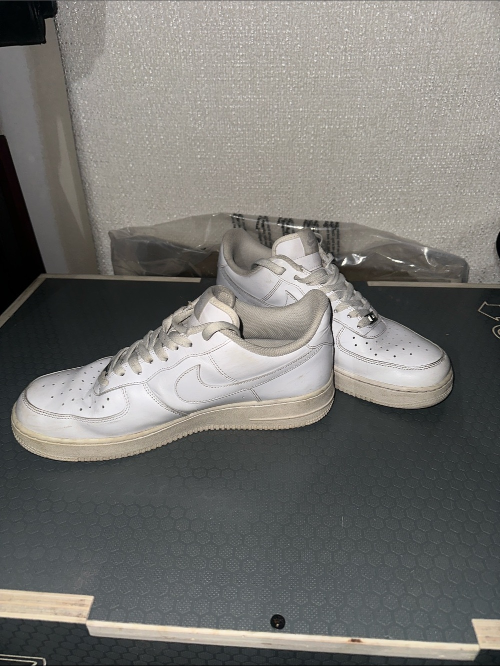 Nike White Low-Top Leather Sneakers